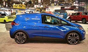 2019 Chevrolet Bolt EV Turned Into Panel Van For SEMA Show