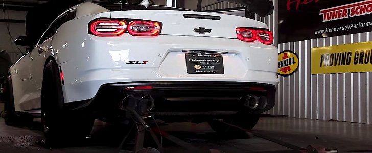 2019 Chevrolet Camaro ZL1 1LE Gets 750 HP Hennessey Boost