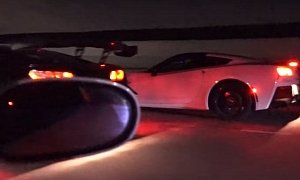 2019 Chevrolet Corvette ZR1 Goes Street Racing in Texas, Things Go South