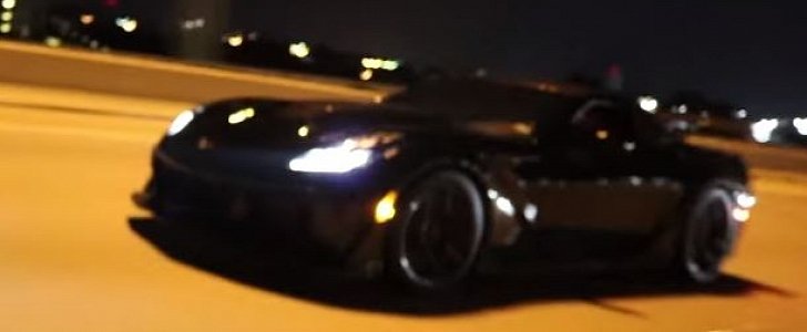 2019 Corvette ZR1 Drag Races Procharged Mustang GT