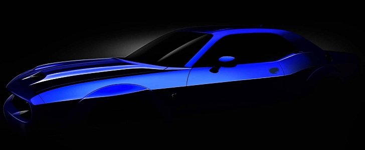 2019 Dodge Challenger SRT Hellcat design sketch