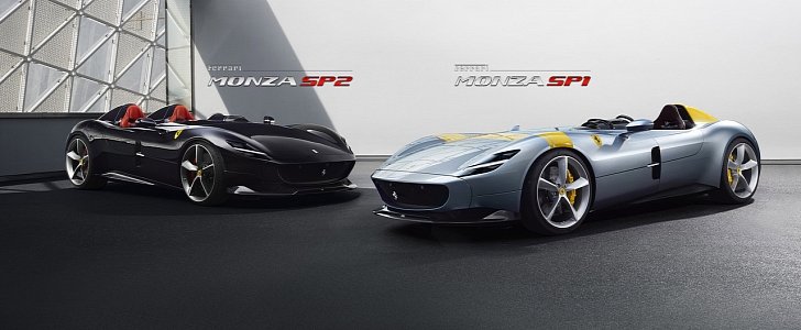 2019 Ferrari Monza SP1 and 2019 Ferrari Monza SP2
