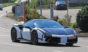 2019 Ferrari Prototype Spotted Testing With 488 GTB-Based Mule