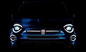2019 Fiat 500X Looks Predictable in Teaser Photo