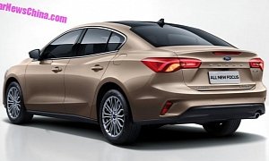 2019 Ford Focus Sedan Looks Cheap But Svelte in Chinese Specification