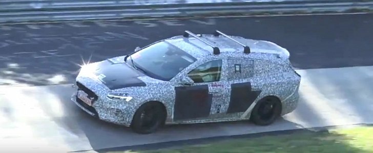 2019 Ford Focus ST Wagon Looks Ready to Take on Octavia RS at the Nurburgring