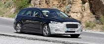 Spyshots: 2019 Ford Mondeo Facelift Caught Testing In Spain