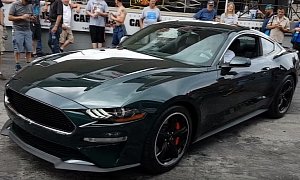 2019 Ford Mustang Bullitt Active Exhaust Soundcheck is V8 Brutality