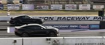 2019 Ford Mustang GT Drag Races Chevrolet Camaro SS, Shots Fired