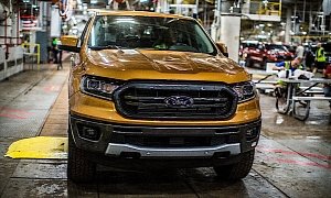 2019 Ford Ranger Comes Back to the U.S. as Production Starts in Michigan