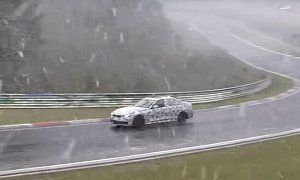 2019 G20 BMW M340i Prototype Can't Get Enough of the Nurburgring, Ignores Snow