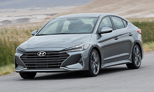 2019 Hyundai Elantra Facelift Rendered