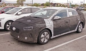 Here’s the 2020 Hyundai Ioniq Facelift Clad In Camouflage
