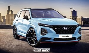 2019 Hyundai Santa Fe N Rendering Is Too Good To Be True