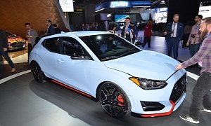 2019 Hyundai Veloster Is a Modern AMC Pacer in Detroit