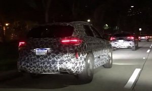2019 Infiniti QX50 Convoy Spied Testing in Miami