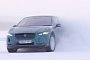 2019 Jaguar I-PACE Drifts on Frozen Lake in the Hands of Pro Driver