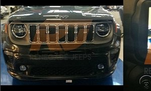 2019 Jeep Renegade Facelift Says Cheese To The Camera, Shows LED Headlights