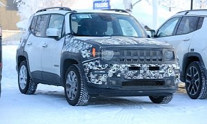 2019 Jeep Renegade Validation Prototype Shows Off New Fascia Design