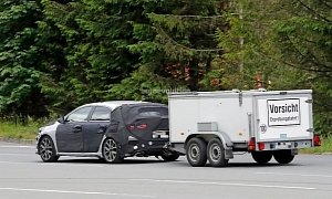 Spyshots: 2019 Kia Ceed GT Caught Towing at High Altitude in Austria