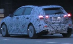 2019 Mercedes-AMG A35 Spotted in Traffic, 320 HP Mild-Hybrid Setup Expected