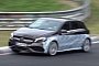2019 Mercedes-AMG A45 Test Mule Takes to the Nurburgring with 48V Hybrid Tech