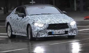 2019 Mercedes-AMG CLS53 Shows Up in German Traffic ahead of Detroit Debut