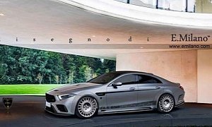 2019 Mercedes-AMG CLS53 Widebody Rendered with Rally-Spec Wheels