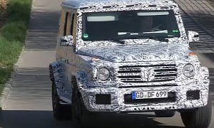 2019 Mercedes-AMG G63 Shows Up in Traffic, Could Rival Porsche 911 0-60 MPH Time