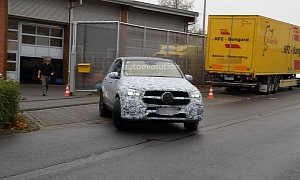 Spyshots: 2019 Mercedes-AMG GLE 63 Looks at Home at the Nurburgring