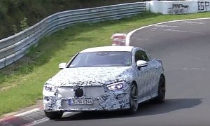 2019 Mercedes-AMG GT Four-Door Chases 2018 Mercedes CLS in Nurburgring Battle