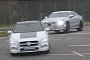 2019 Mercedes-AMG GT Four-Door Chases 2018 A-Class in German Traffic