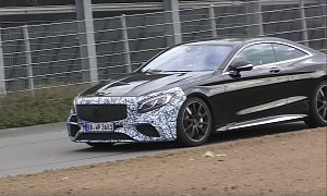 2019 Mercedes-AMG S63 Coupe Prototype Gives a Glimpse of Its New Grille