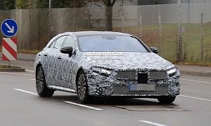 2019 Mercedes-Benz CLE Prototype Grins For The Camera