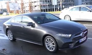 2019 Mercedes-Benz CLS 450 Shows Up in Traffic, Reigns For Now
