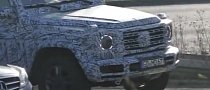 2019 Mercedes-Benz G-Class Shows New Headlights With Halo Rings