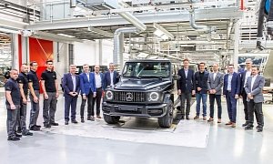 2019 Mercedes-Benz G-Class Starts Production at Magna Steyr in Graz, Austria