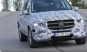 2019 Mercedes-Benz GLE Spied, SUV Getting More Rugged Look