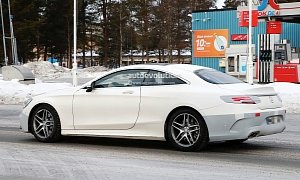 2019 Mercedes-Benz S-Class Coupe Facelift Has More Game, Still Hides it