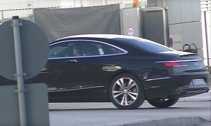 2019 Mercedes-Benz S-Class Coupe Facelift Spotted in Traffic