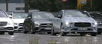 2019 Mercedes CLA-Class Testing with 2019 A-Class Sedan and Hatch