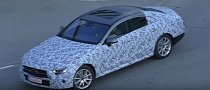 2019 Mercedes CLS/CLE Prototype Loses Some Camouflage, Shows Elegant Roofline