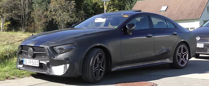 2019 Mercedes CLS/CLE Spied Up Close Ahead, Interior Included