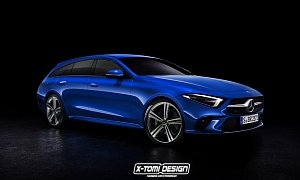 2019 Mercedes CLS Shooting Brake Gets Rendered, Will Never Be Built
