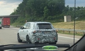 2019 Mercedes GLE Spied in German Traffic, Prototype Wearing Heavy Camouflage