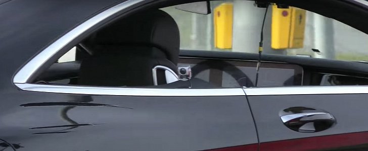 2019 Mercedes S-Class Coupe Spied With Widescreen Cockpit