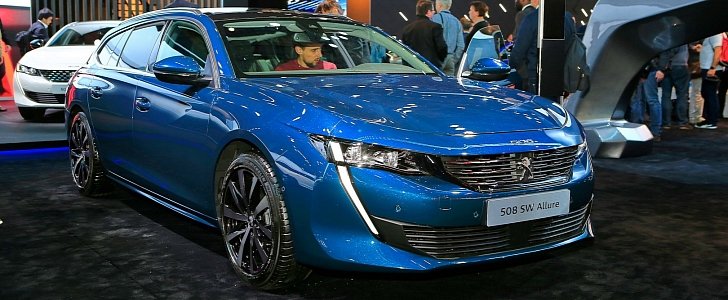 2019 Peugeot 508 Wagon Looks Like the French Car of the Future