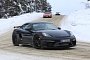 2019 Porsche 718 Cayman GT4 Revealed by Naked Tester, Has Gaping Front Intakes