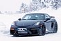 2019 Porsche 718 Cayman GT4 Spied in Production Trim, 911 GT3 Engine Expected
