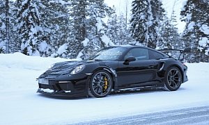2019 Porsche 911 GT3 RS Fully Revealed by Naked Prototype, Has GT2 RS NACA Ducts
